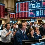 Las bolsas estadounidenses sufren fuertes pérdidas mientras el petróleo alcanza niveles elevados